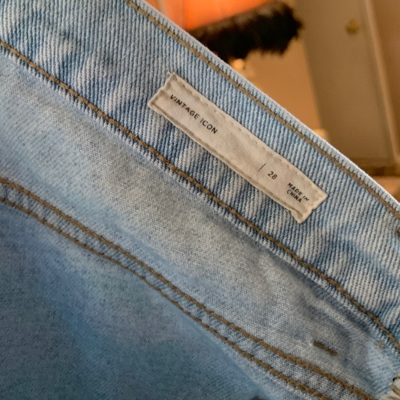 Host Pick! Sequin Smiley Face Patch Distressed Jeans Light Wash Boyfriend Jeans - Picture 7 of 16